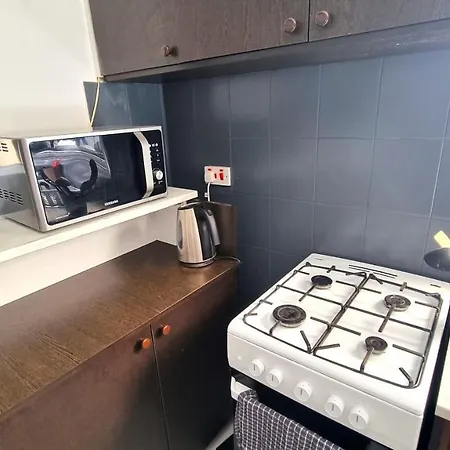 Cozy Apt, Near Airport With 100mbit Internet アパート ラルナカ