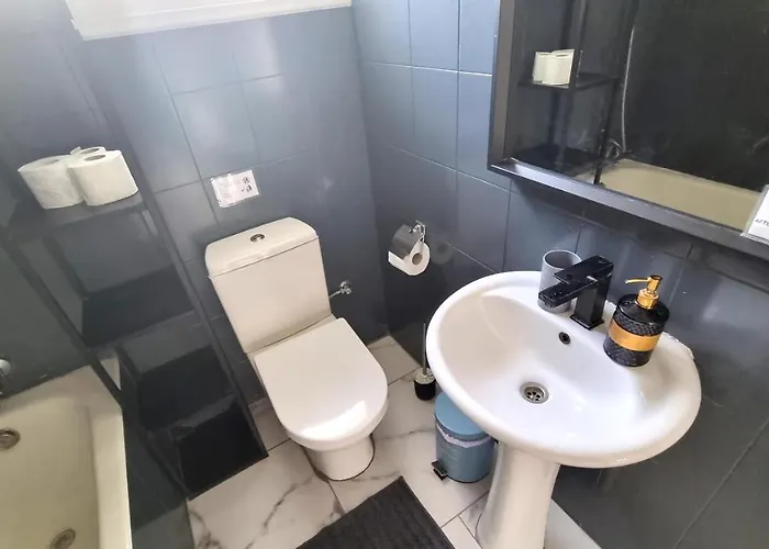 Cozy Apt, Near Airport With 100mbit Internet 公寓 拉纳卡