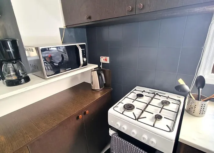 Cozy Apt, Near Airport With 100mbit Internet 公寓 拉纳卡